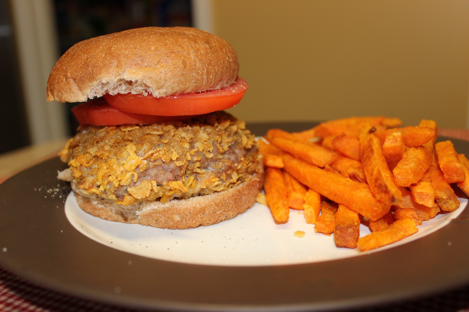 The Cookbook Project Oven Fried Turkey Burgers